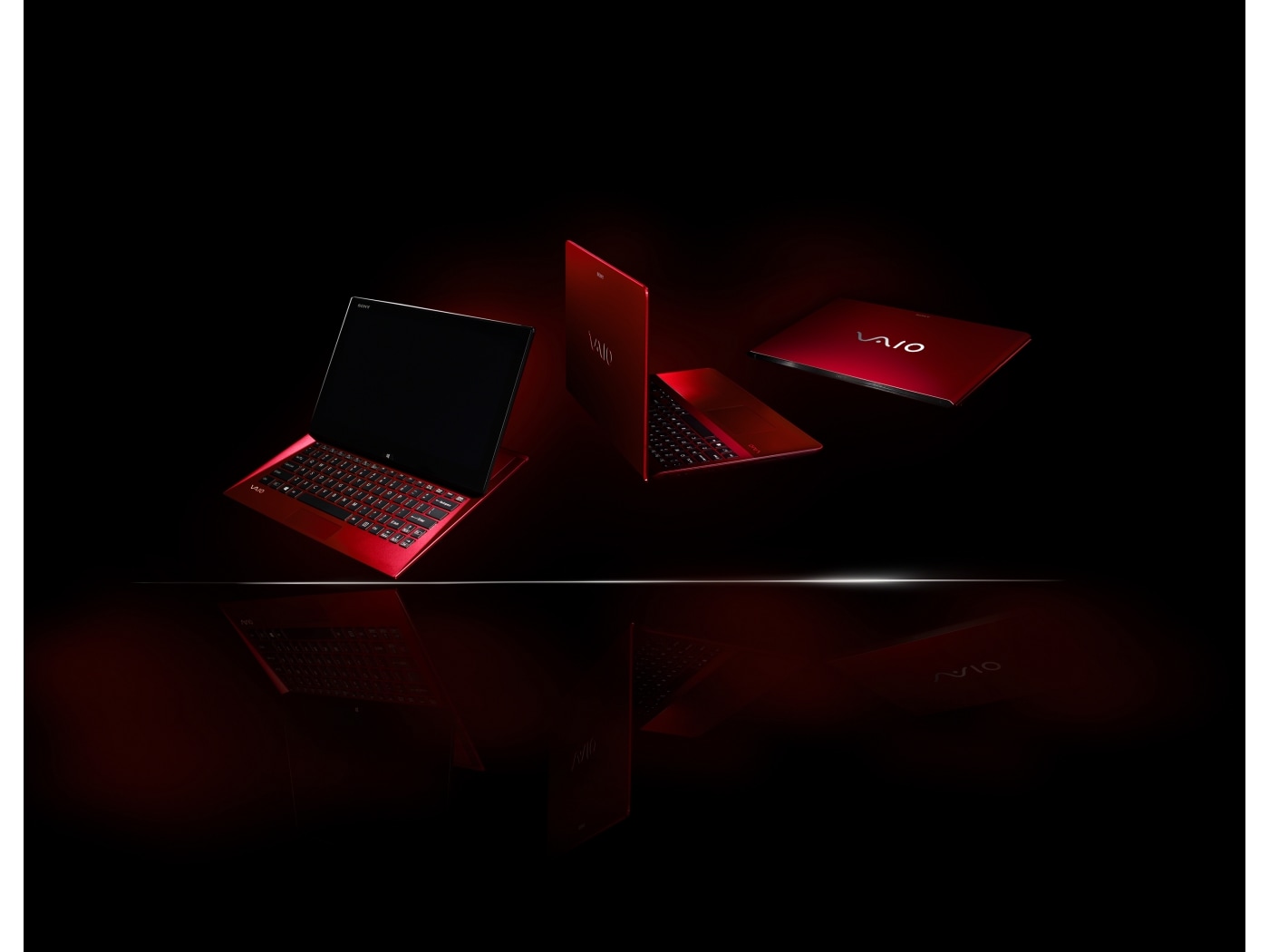 ソニー ノートPC VAIO SVP1121A2J red edition こだわりの“赤”を纏った「VAIO | red edition」 [ノートパソコン] All