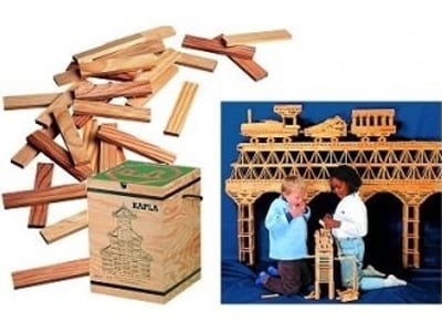 KAPLA 木製ブロック 知育玩具 正規品】KAPLA（カプラ）｜長く遊べるシンプル積み木・3歳から