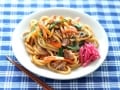 香辛野菜たっぷりの焼うどん