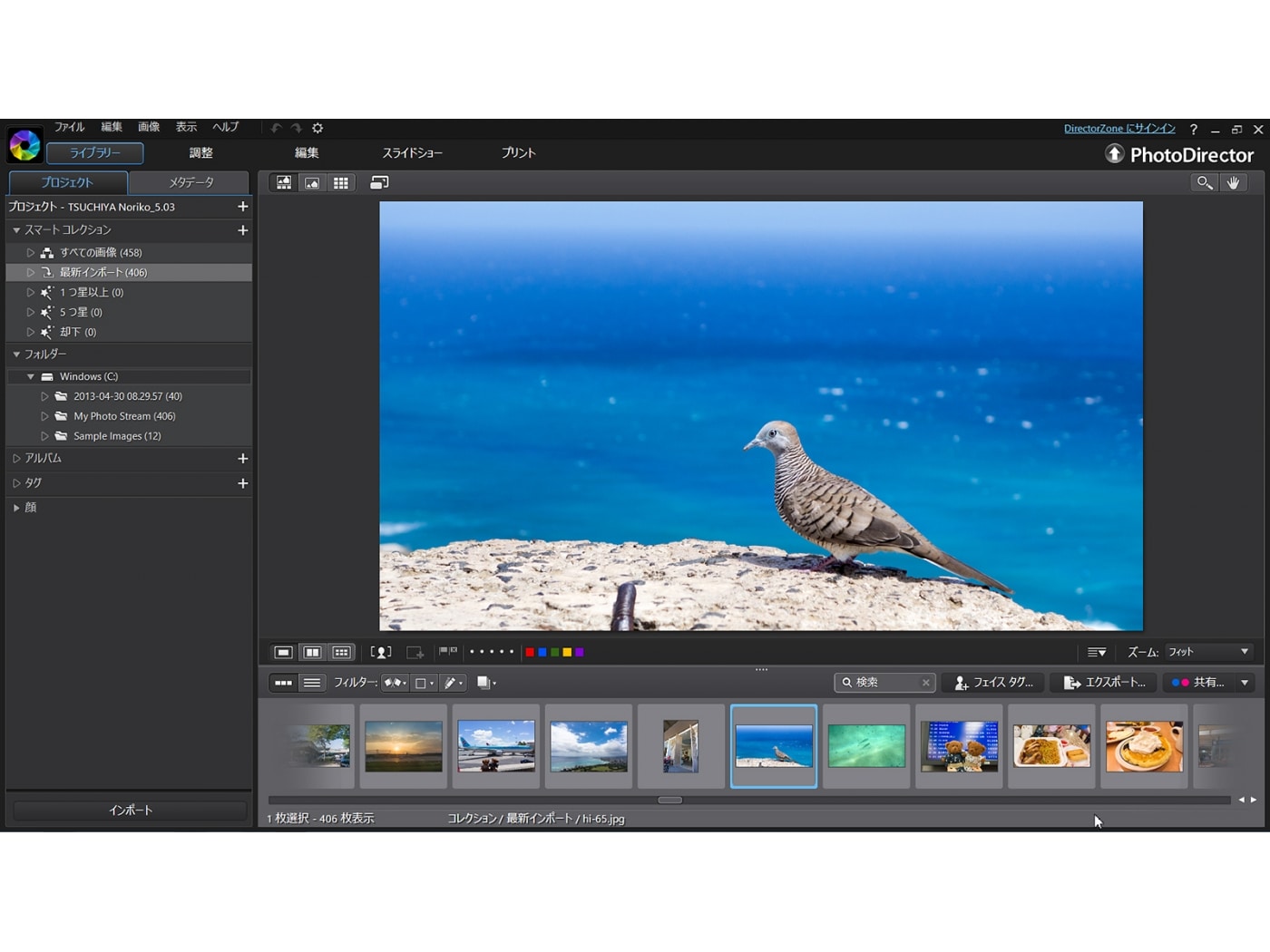 使いやすい写真編集ソフトPhotoDirector 5レビュー [CG・画像
