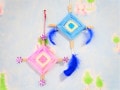 「ゴッドアイ」の作り方！インディアンの母が子供に贈るお守り