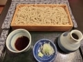 信州そばと鯵と鱚の味醂干し　津右衛門(東急蒲田)