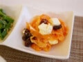 レーズンとクリームチーズを使ったにんじんサラダ……作り置きOK！