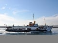 観光気分でボスポラス海峡を渡る／イスタンブール