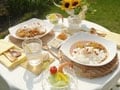 夏カレーのテーブルコーディネート