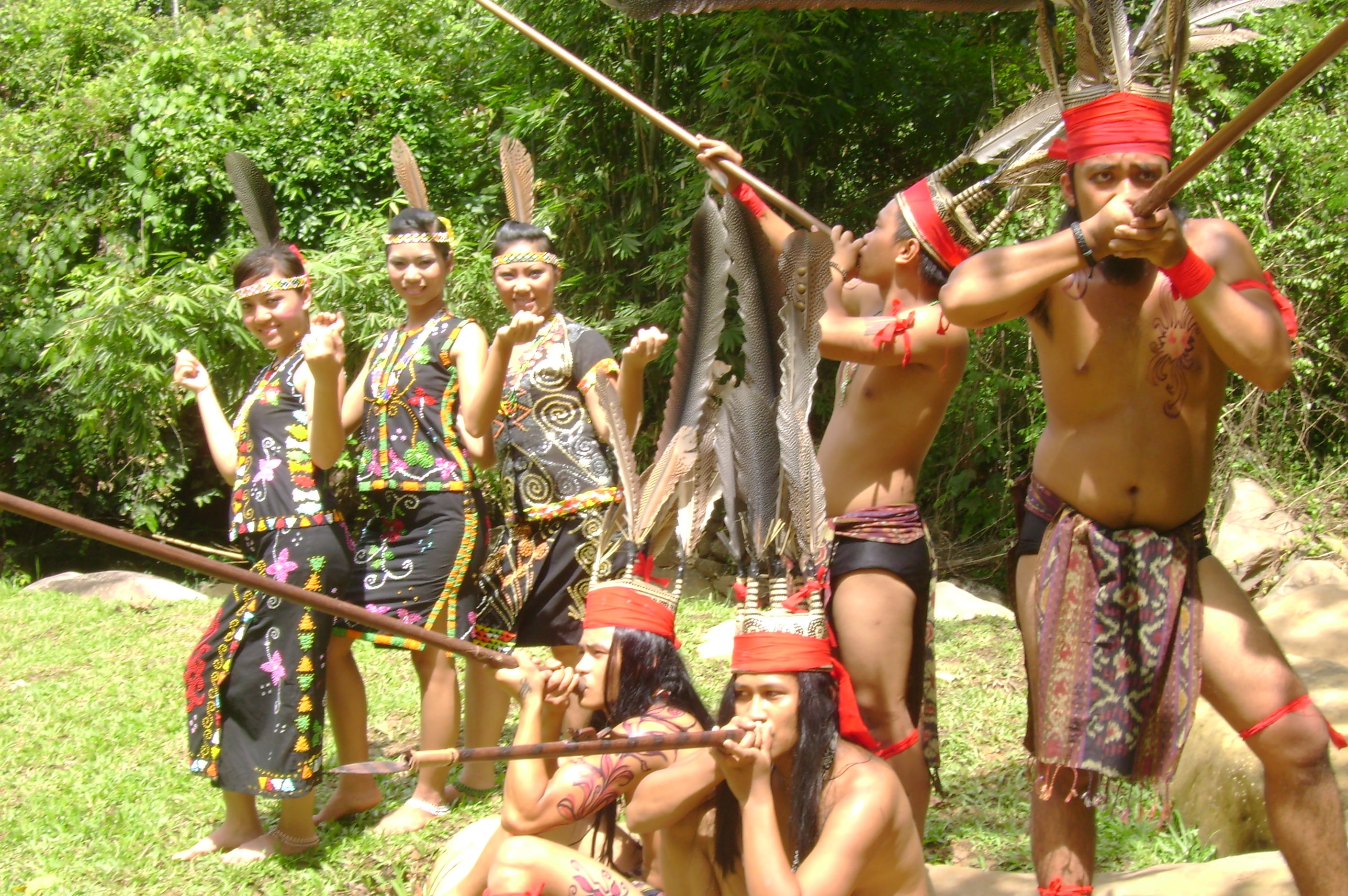 ボルネオ先住民族の伝統を体験できるマリマリ文化村 [コタキナバル