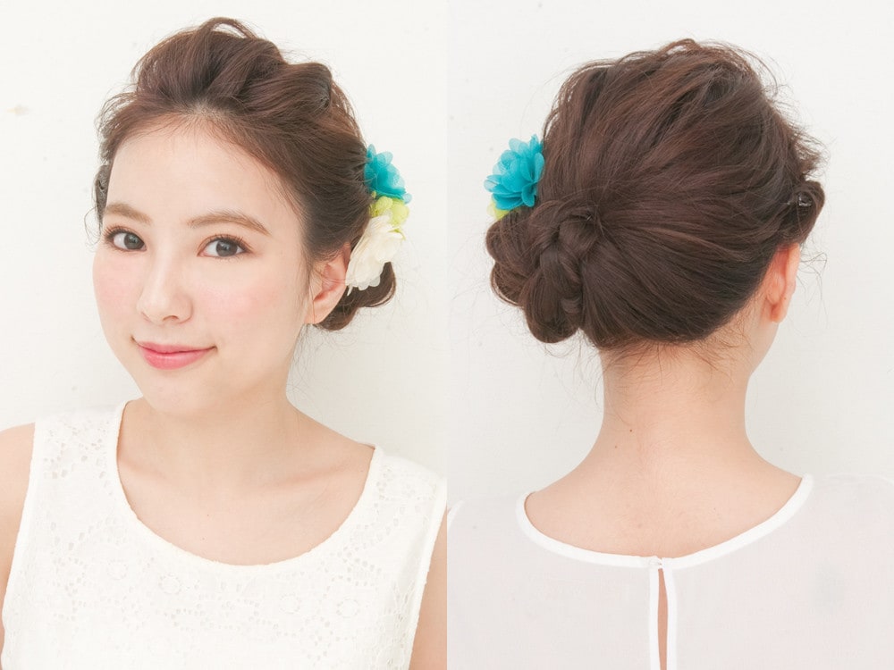 エルサの髪型に！ アナ雪エルサ風三つ編みヘアアレンジの作り方