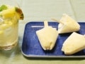 パイナップルとヨーグルトのアイスバー