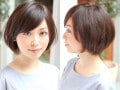 大人の女性にピッタリのふんわりボブ……落ち着きあるヘアスタイル！
