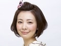 ショート浴衣・和風美人なポンパドール・ヘアアレンジ