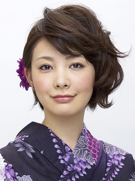 画像 3/13 ：ショート浴衣・華やかエレガント・ヘアアレンジ ...