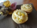 栗の甘露煮を散らしたロールパンレシピ……栗の甘さが引き立つ！