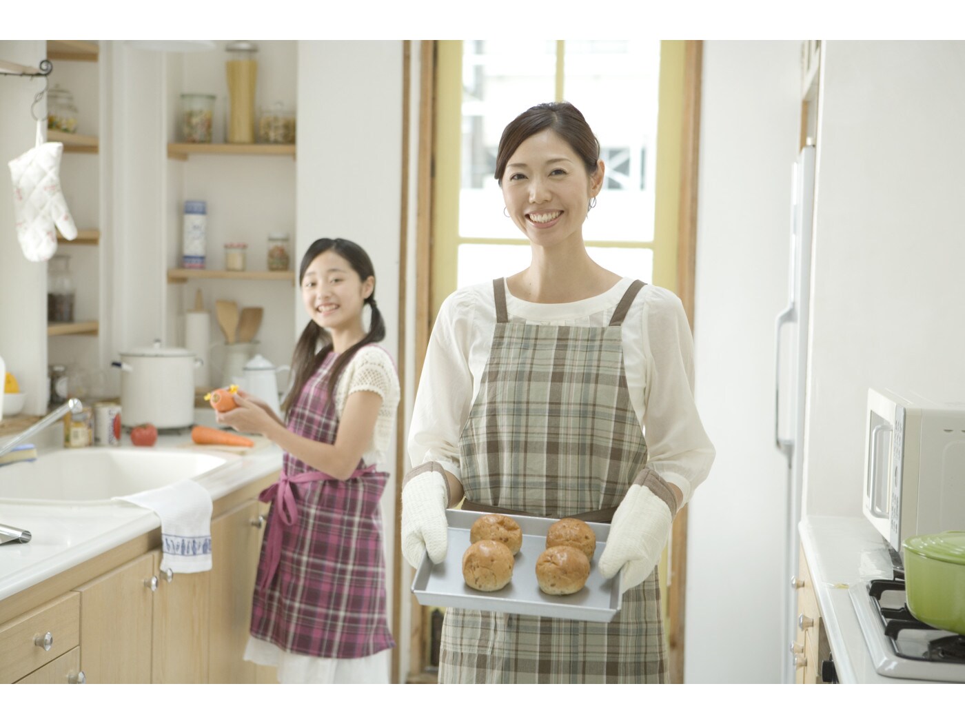 はじめてのパン作り 新しく着き - 住まい