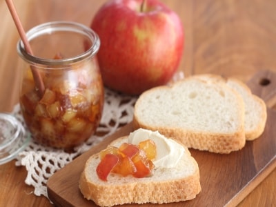 塩りんごジャムのレシピ……身体の中からキレイを作る！