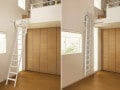 ロフトや小屋裏の可動式はしごの種類と選び方