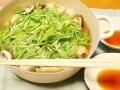 肉団子の生姜鍋と手作り柚子ポン酢