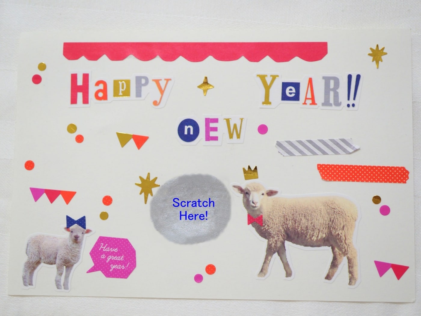 手作りスクラッチシールで楽しい！ 年賀状の作り方 [子供の行事・お祝い] All About