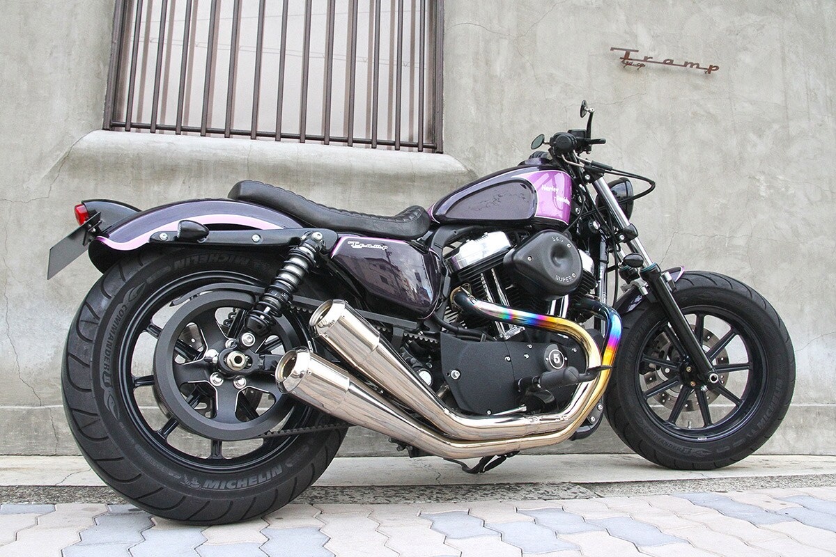 tramp スポーツスター コブラシート トランプ ハーレー tramp スポーツスター コブラシート トランプ ハーレー