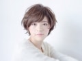 大人可愛いショートボブヘア……パーマで柔らかさをプラス！