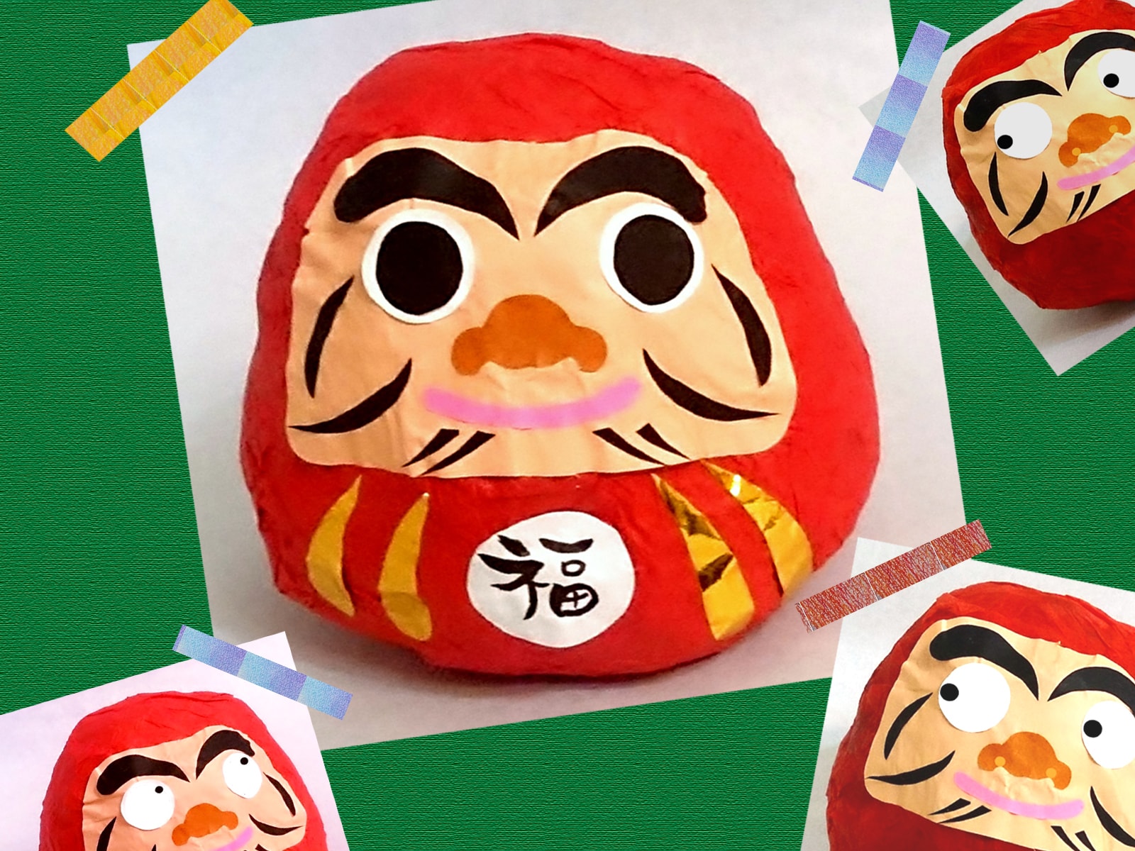 だるま 手作り breeze】簡単で可愛い,雪だるま^^ | smile hand made