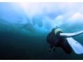幻想的な氷の世界を潜る「流氷ダイビング」