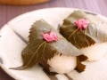 やっぱりおいしい！蒸し器で作る本格桜餅「道明寺」
