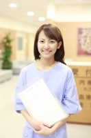 笑顔の患者さん