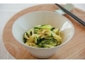 生ズッキーニのごま酢あえ！さっぱり美味しいおかずレシピ