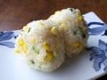 とうもろこしとパクチーの炊き込みご飯レシピ！おにぎりにも