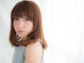 好感度高め！ 内巻きワンカールのミディアムスタイル