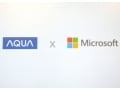アクアと日本MSが協業、第一弾はITコインランドリー