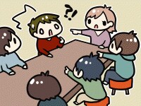 人狼の図