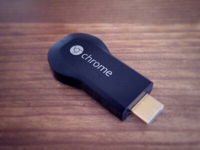 Chromecast。セットアップも簡単。