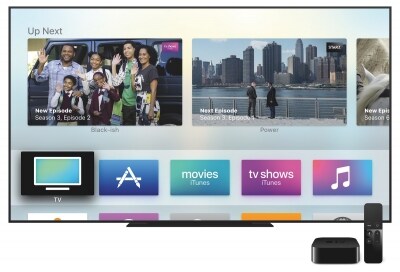 Apple TVと大型テレビの組み合わせ