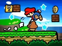 スーパーマリオランの図