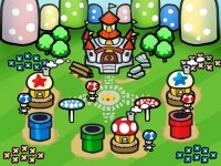 スーパーマリオランの図