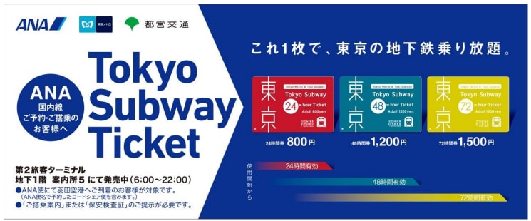 Tokyo Subway Ticket（東京サブウェイチケット）という最強フリー切符