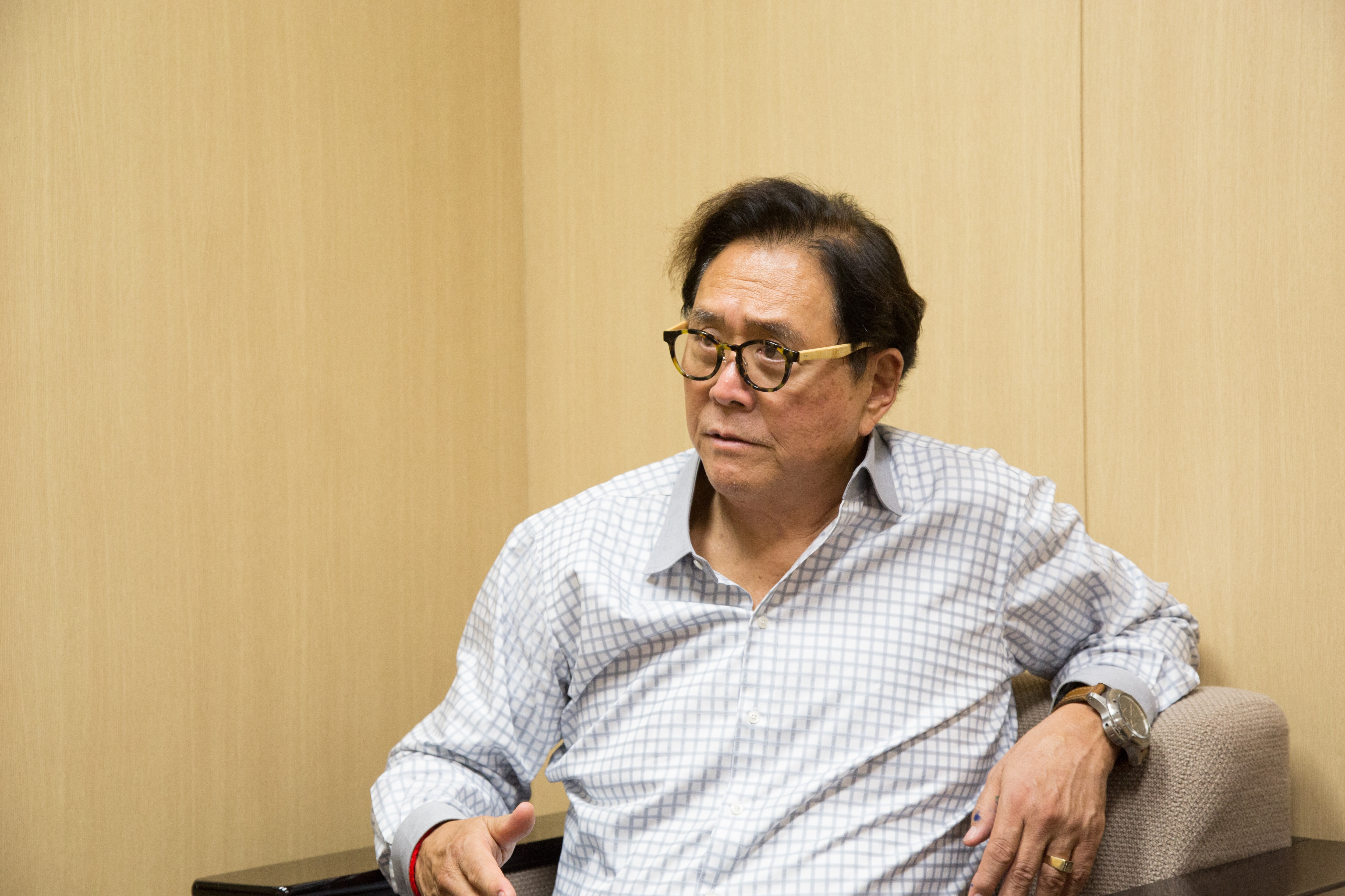 来日したキヨサキ氏「中流でいたい」人へのアドバイス [投資で