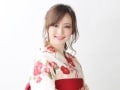 ミディアム浴衣・三つ編みとくるりんぱで簡単ヘアアレンジ