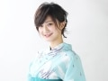 ボブ浴衣・巻き髪くるりんぱで作る簡単ヘアアレンジ