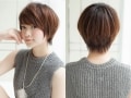 大人に似合う小顔効果ありショートヘア！簡単ナチュラルヘアスタイル