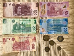 メキシコ　ペソ　外貨紙幣　旧貨幣 s__18776075.jpg