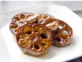 厚切りレンコンステーキレシピ……フライパンだけで簡単！