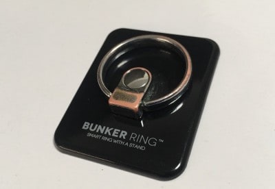 私は、スタンダードは「BUNKER RING 3」のブラックを使っています