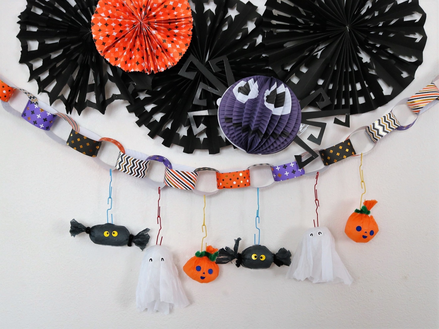ハロウィンガーランドを手作り……簡単&かわいい！ [子供の行事・お祝い 