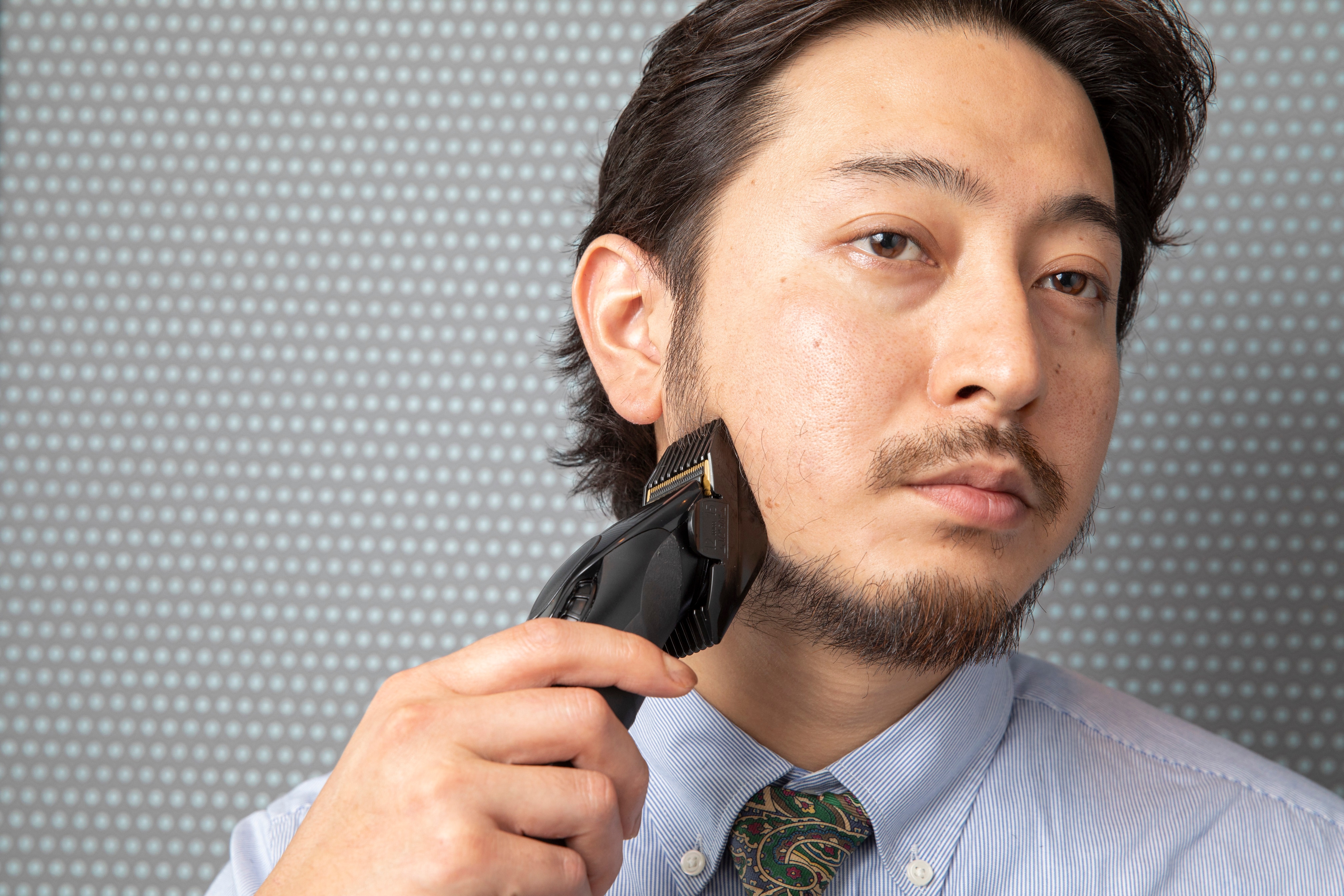 口髭 整え 方