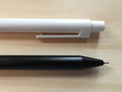 無印良品の「詰め替えるペン。」アップ