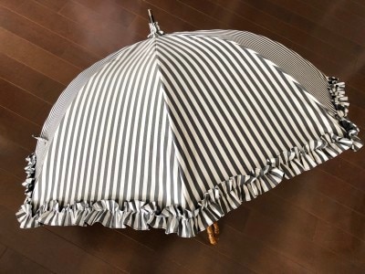 日傘,完全遮光日傘,紫外線防止,紫外線,日焼け