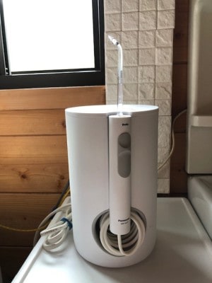 歯茎のマッサージにもなるジェットウォッシャー、ドルツ。