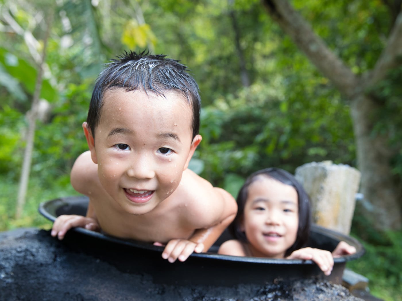 男子小学生 風呂 